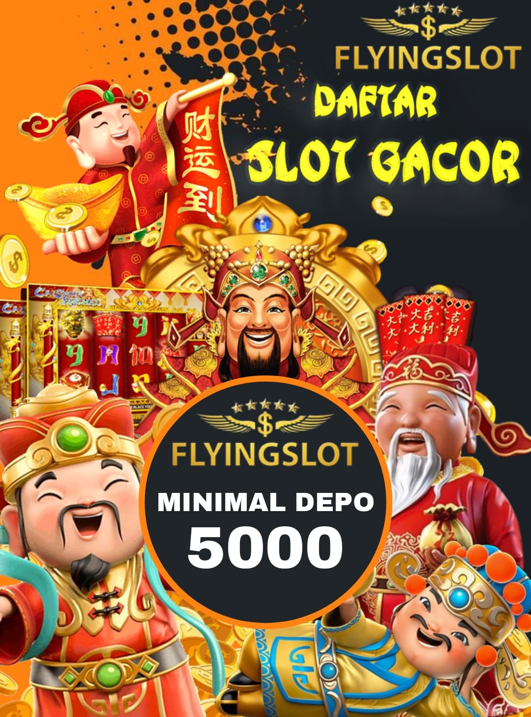 Flyingslot: Akses Login Slot gacor Deposit Pulsa 5000